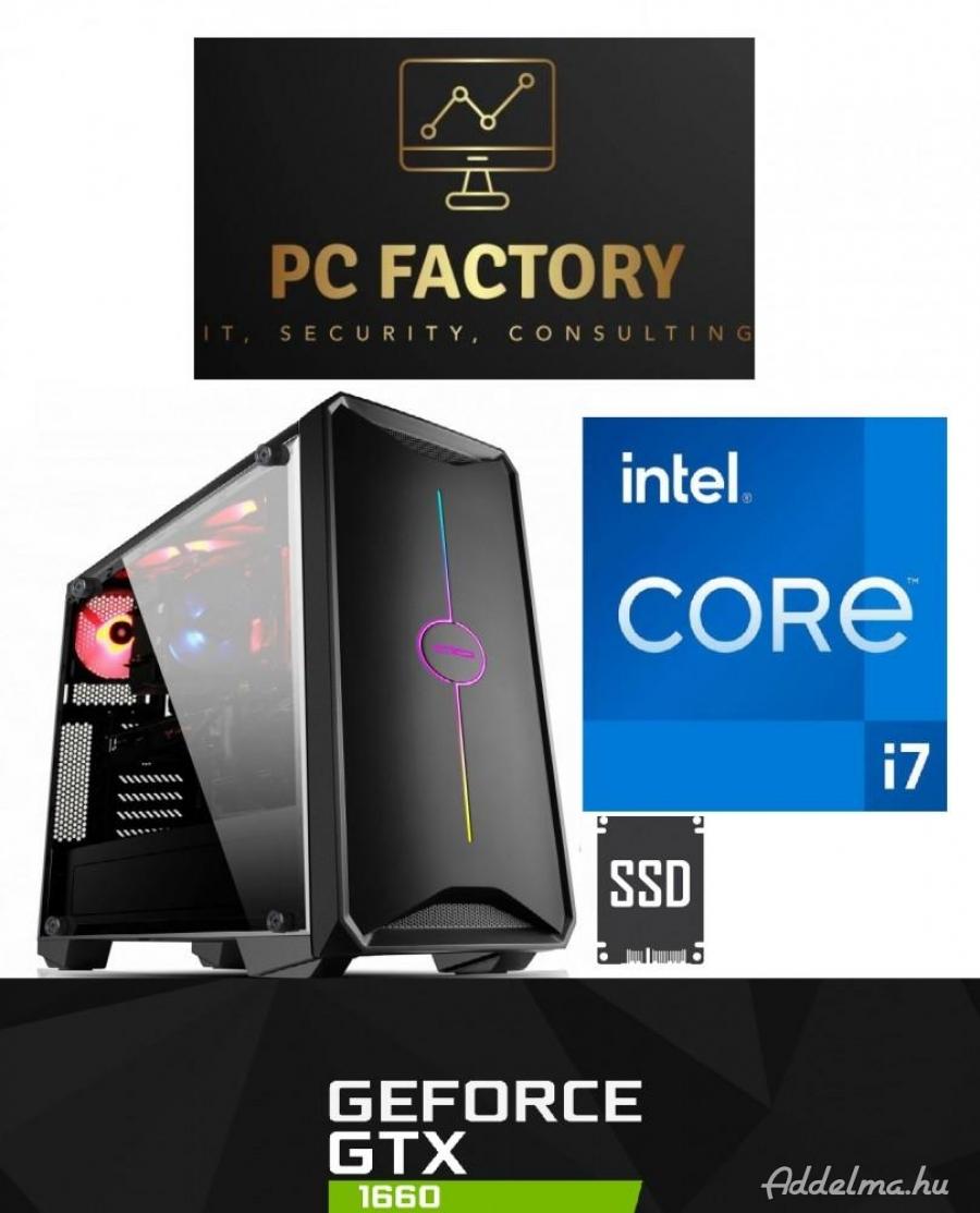 PCfactory Gamer számítógépünk, már 3 év garanciával!