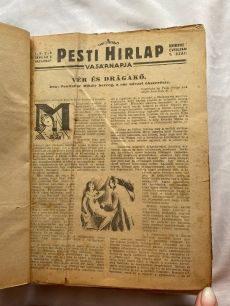 Pest Hírlap Vasárnapja 1929 régiség