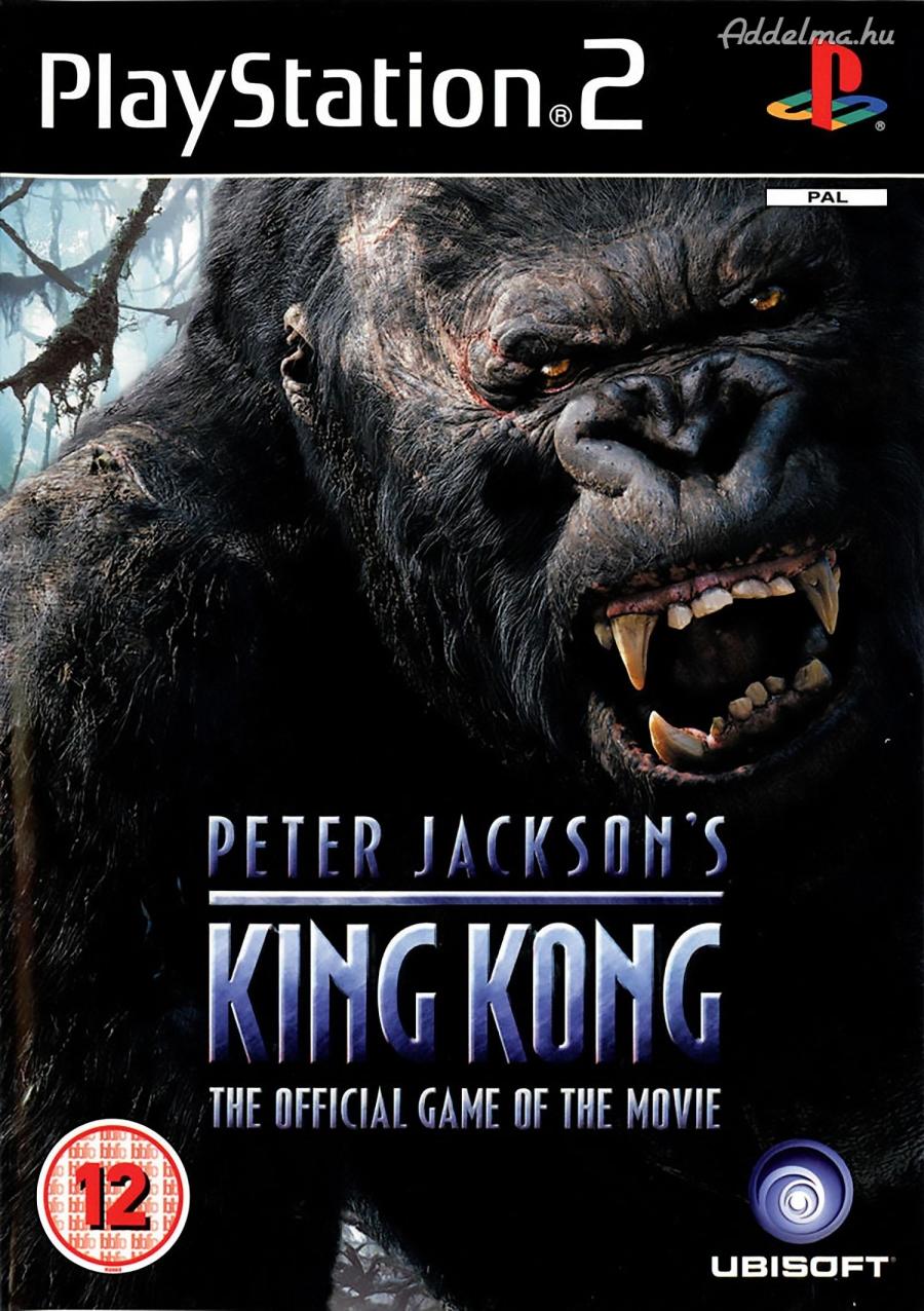 Peter Jacksons King Kong official Ps2 lemezes játék PAL 