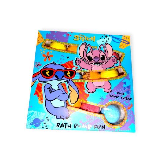 Pezsgő fürdőgolyó Disney Lilo & Stitch 12 db