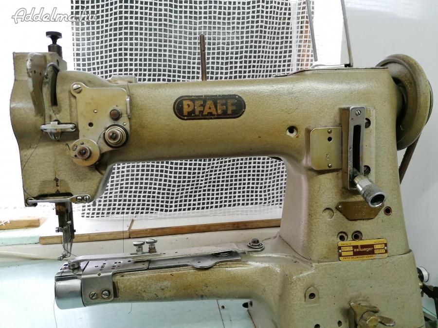 Pfaff bőrdiszműves ipari jobb karos varrógép eladó