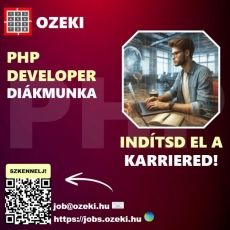 PHP developer – Diákmunka