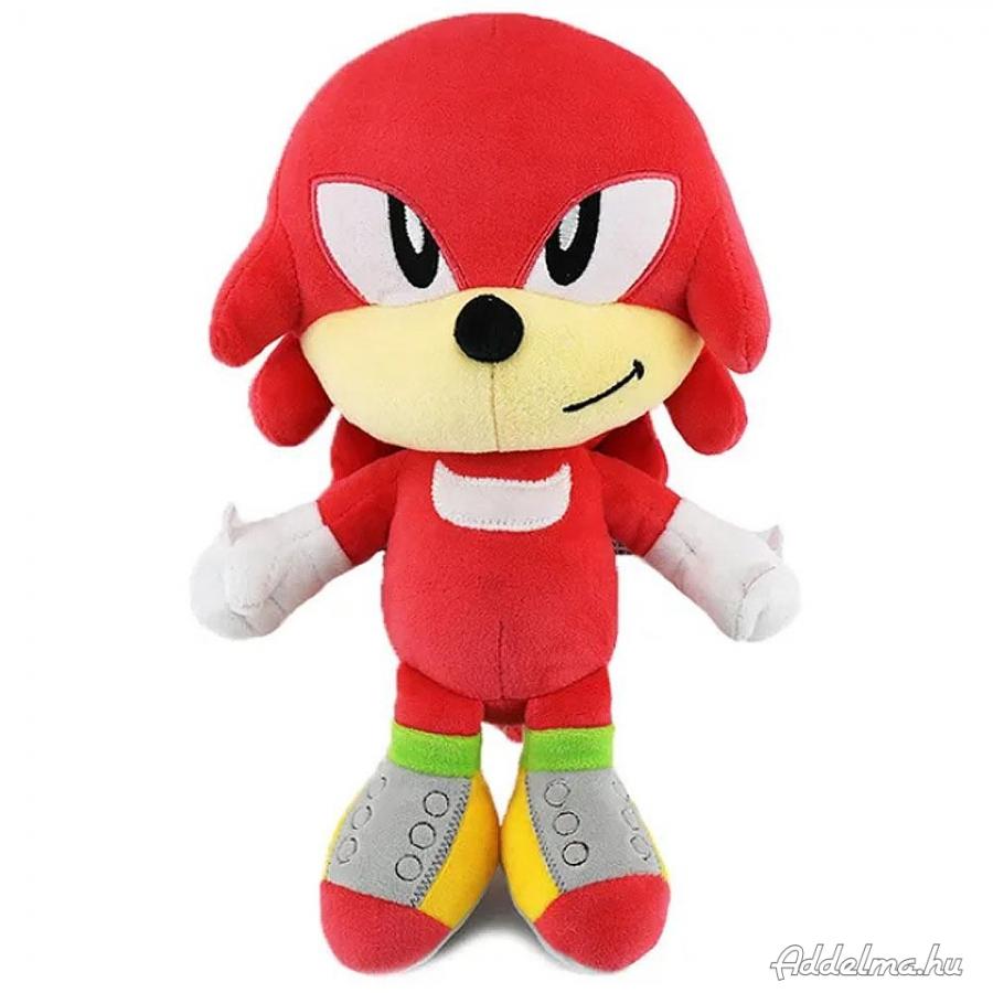 Piros Knuckles plüss 20 cm - Sonic a sündisznó