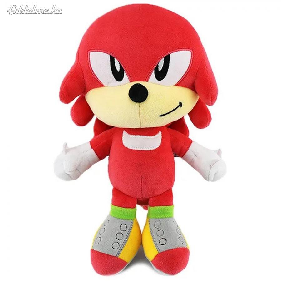 Piros Knuckles plüss 20 cm - Sonic a sündisznó