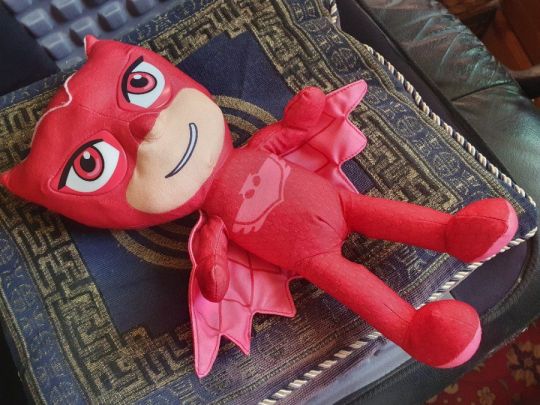 Pizsihősök - plüss bagoly figura Amaya - 38 cm