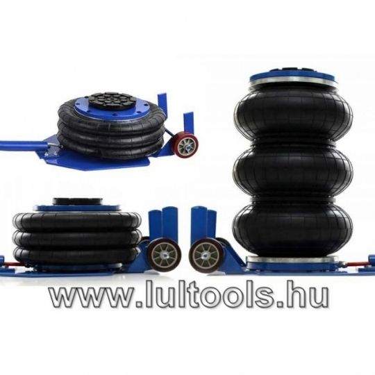 Pneumatikus 3 légpárnás emelő 3.5t 140-400,.,.,.,.,.