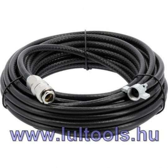 Pneumatikus tömlő 12m 10/6mm gyorscsatlakozóval Yato