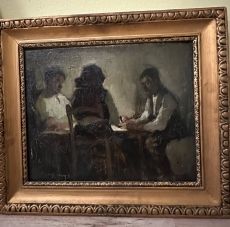 Pogány Jakab Ferenc: Asztaltársaság 1924 eladó
