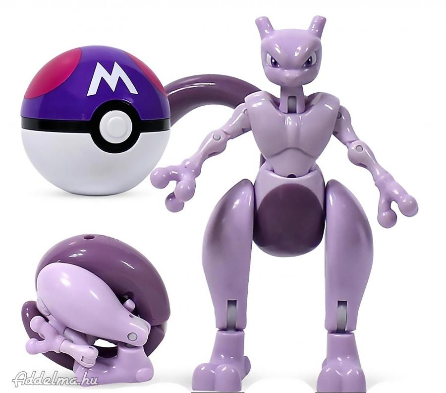 Pokemon labdába zárható Mewtwo figura 12 cm