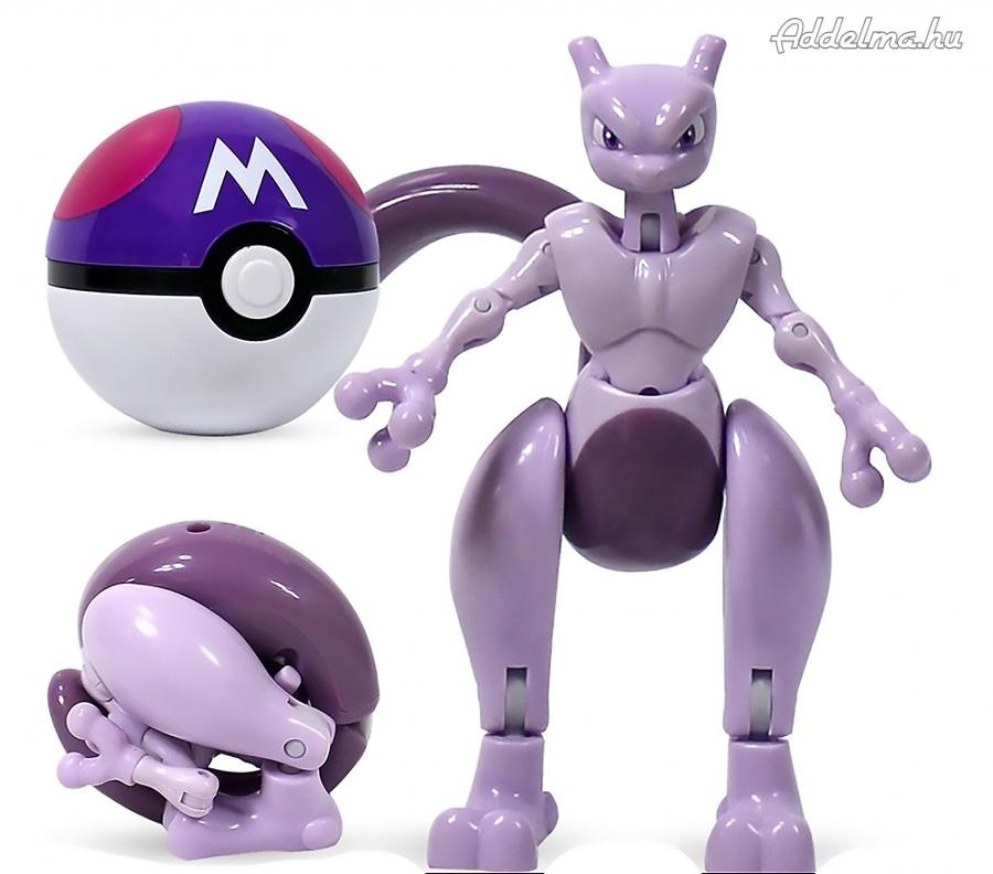 Pokemon labdába zárható Mewtwo figura 12 cm