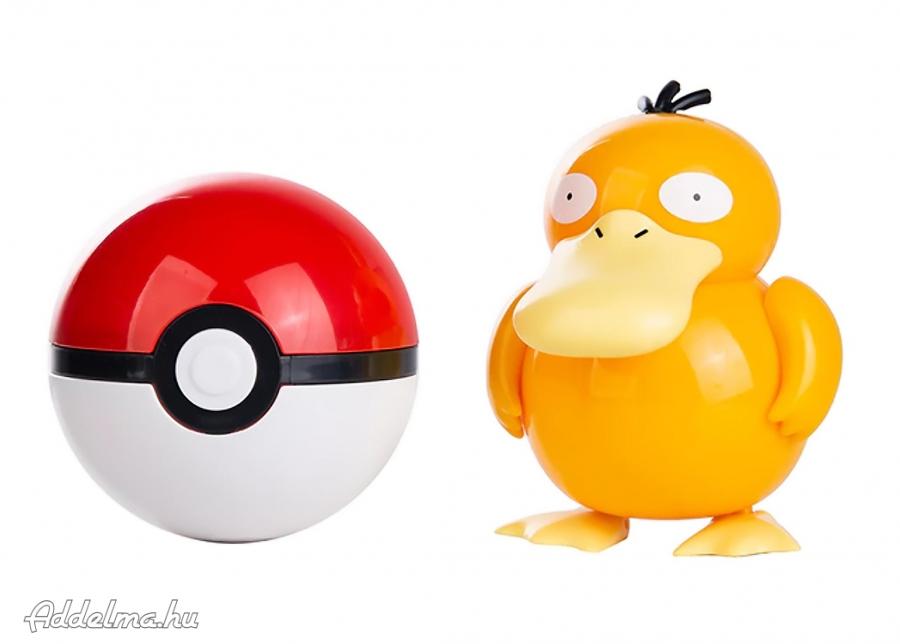 Pokemon labdába zárható Psyduck figura 10 cm