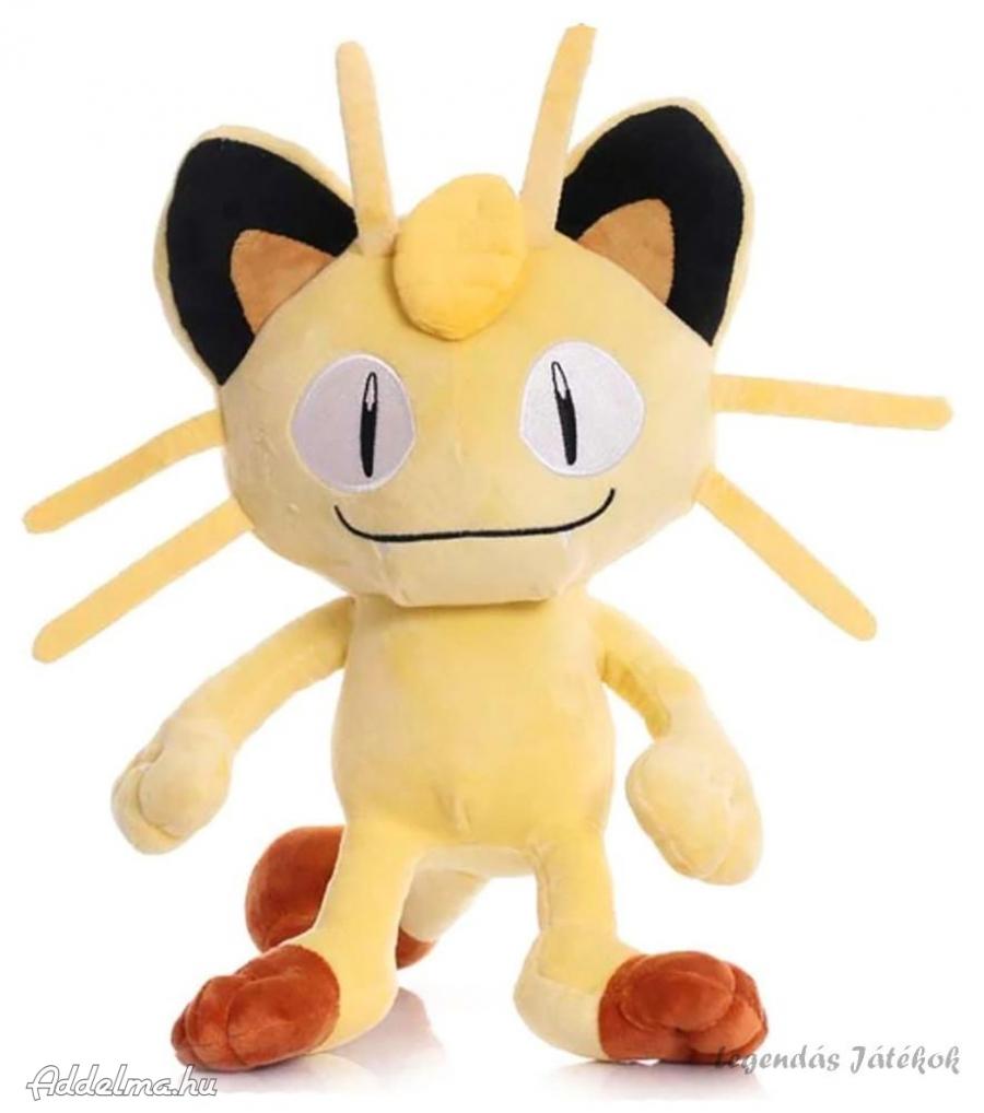 Pokemon Meowth plüss 20 cm