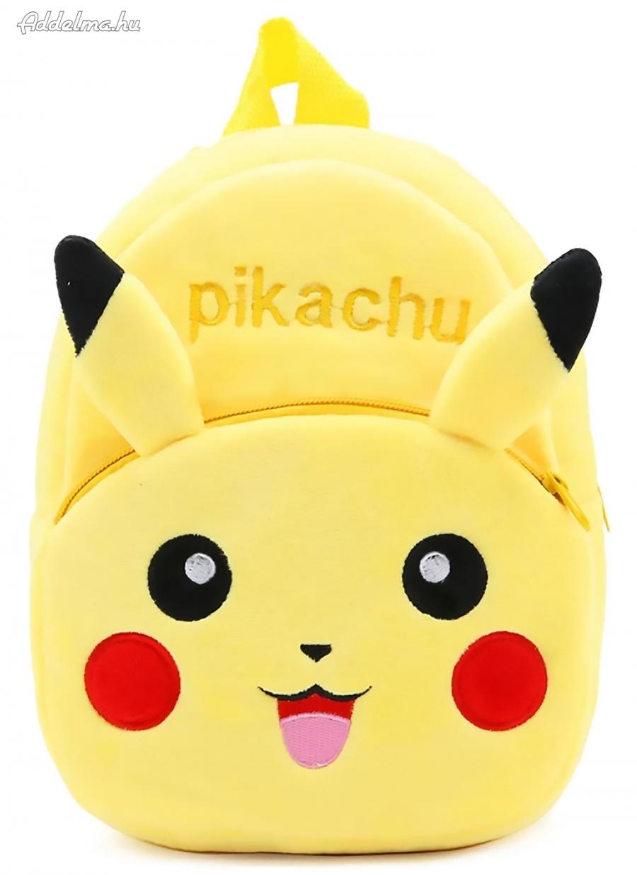 Pokemon Pikachu plüss hátizsák 20 cm