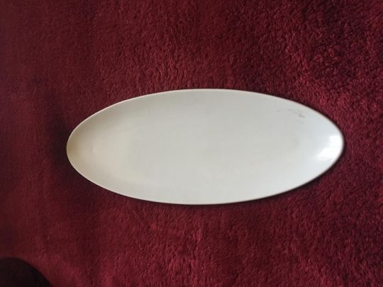 Porcelán pecsenyés tál