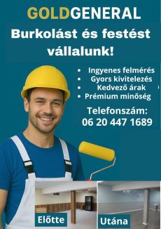 Prémium minőségű festés és burkolás