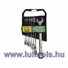 Racsnis csillag-villáskulcs készlet 8 részes 8-19 mm CrV EASTMAN