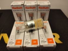 Radium LED izzó égő G9 foglalat 3,8W = 40W meleg fehér-6db 0km-es