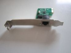 Realtek hálózati kártya PC-be PCI-E LAN használt jó /Easybox