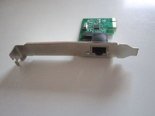 Realtek hálózati kártya PC-be PCI-E LAN használt jó /Easybox