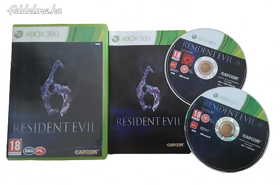 Resident evil 6 Xbox360 lemezes játék készletről