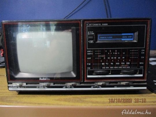 Retro Audioton T-6030 kis tv