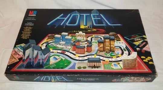 Retró Hasbro HOTEL társasjáték