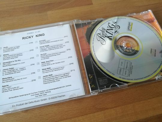 Ricky King - Ricky King (Germany, 2000, CD)