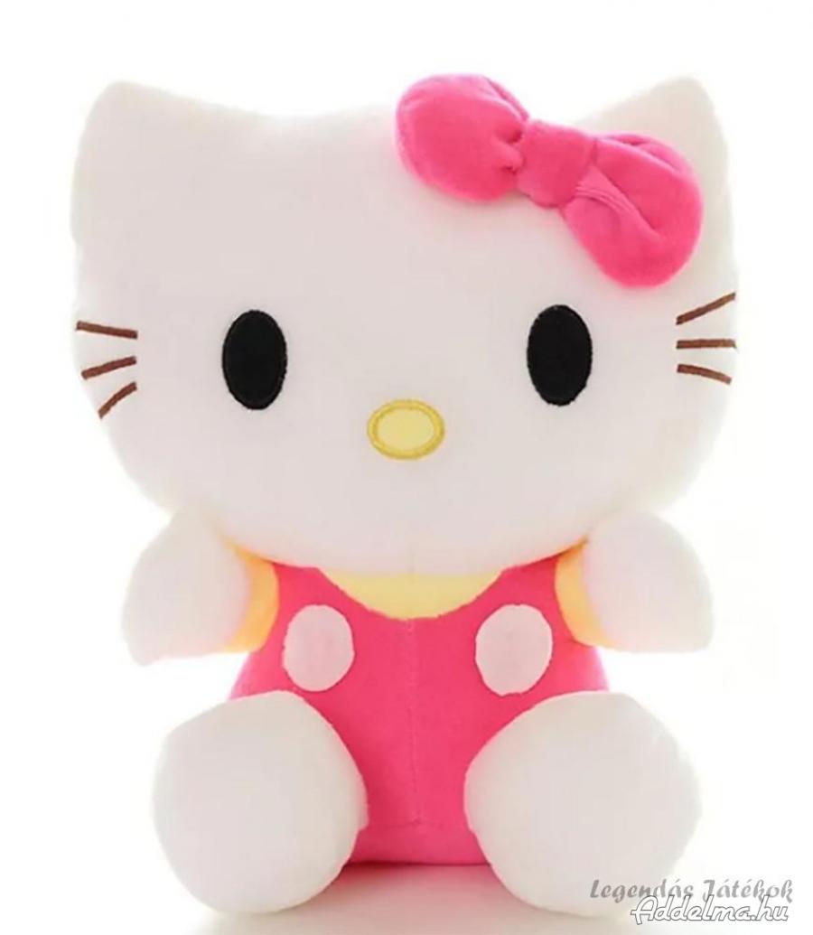 Rózsaszín Hello Kitty plüss 15 cm