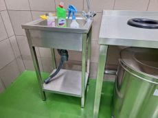 Rozsdamentes kézmosó