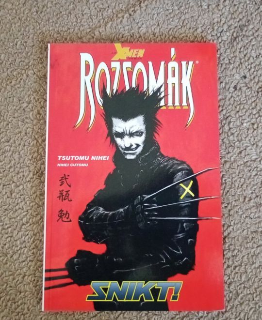 Rozsomák Snikt kötet