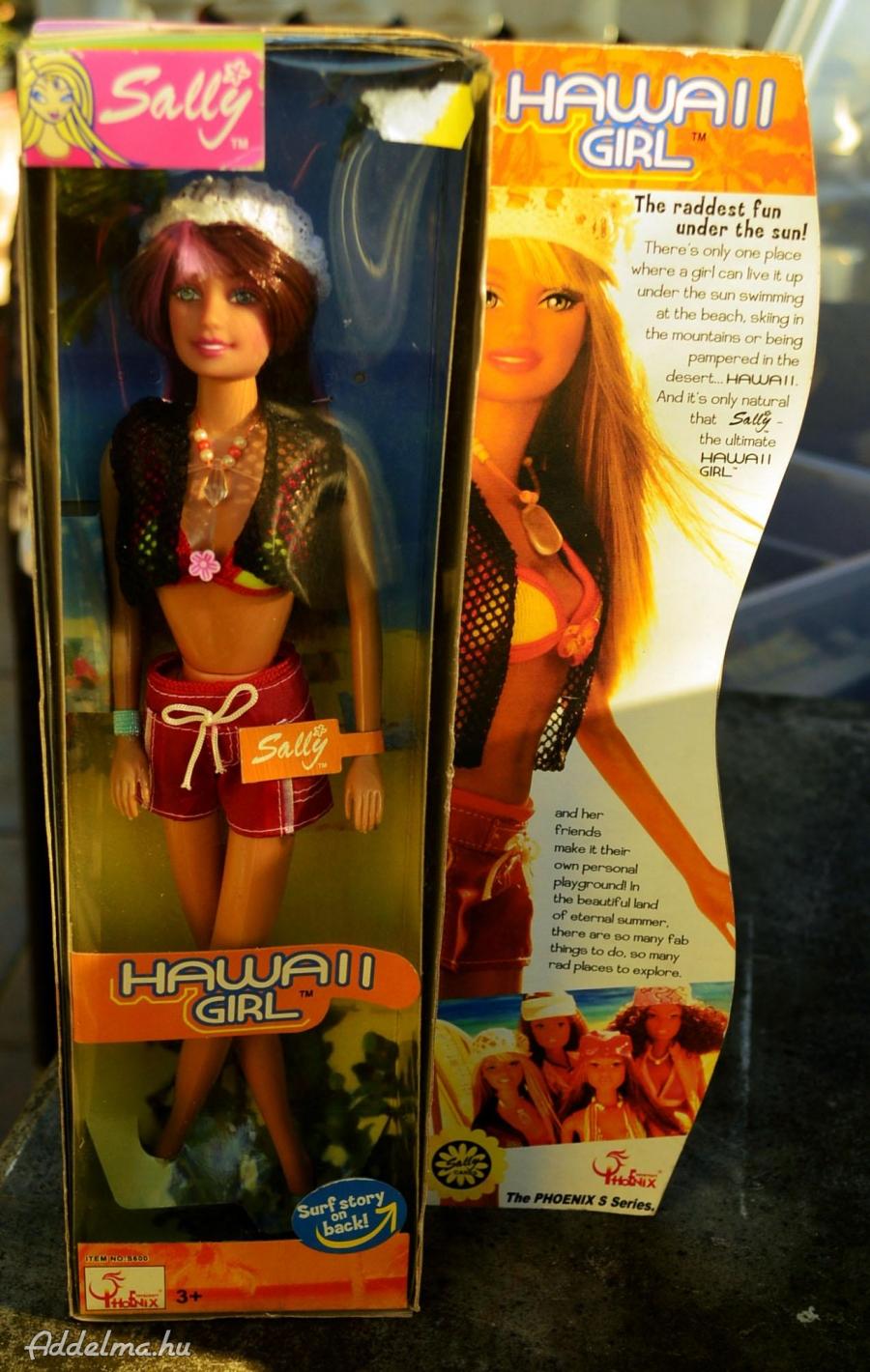 Sally - Hawaii Girl Barbie jellegű baba