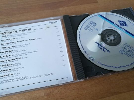 Samantha Fox - The very best of (NSZK, 1986, CD)