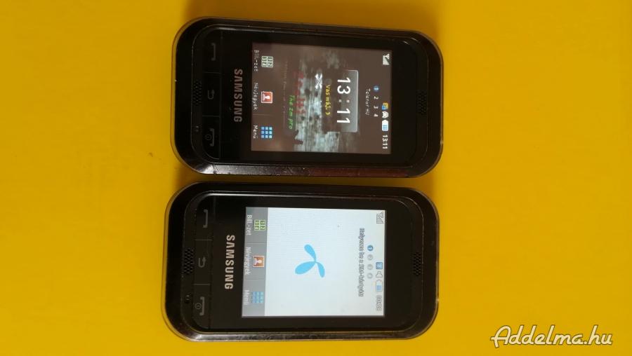 Samsung c3300 mobil működőképesek és telenorosak.