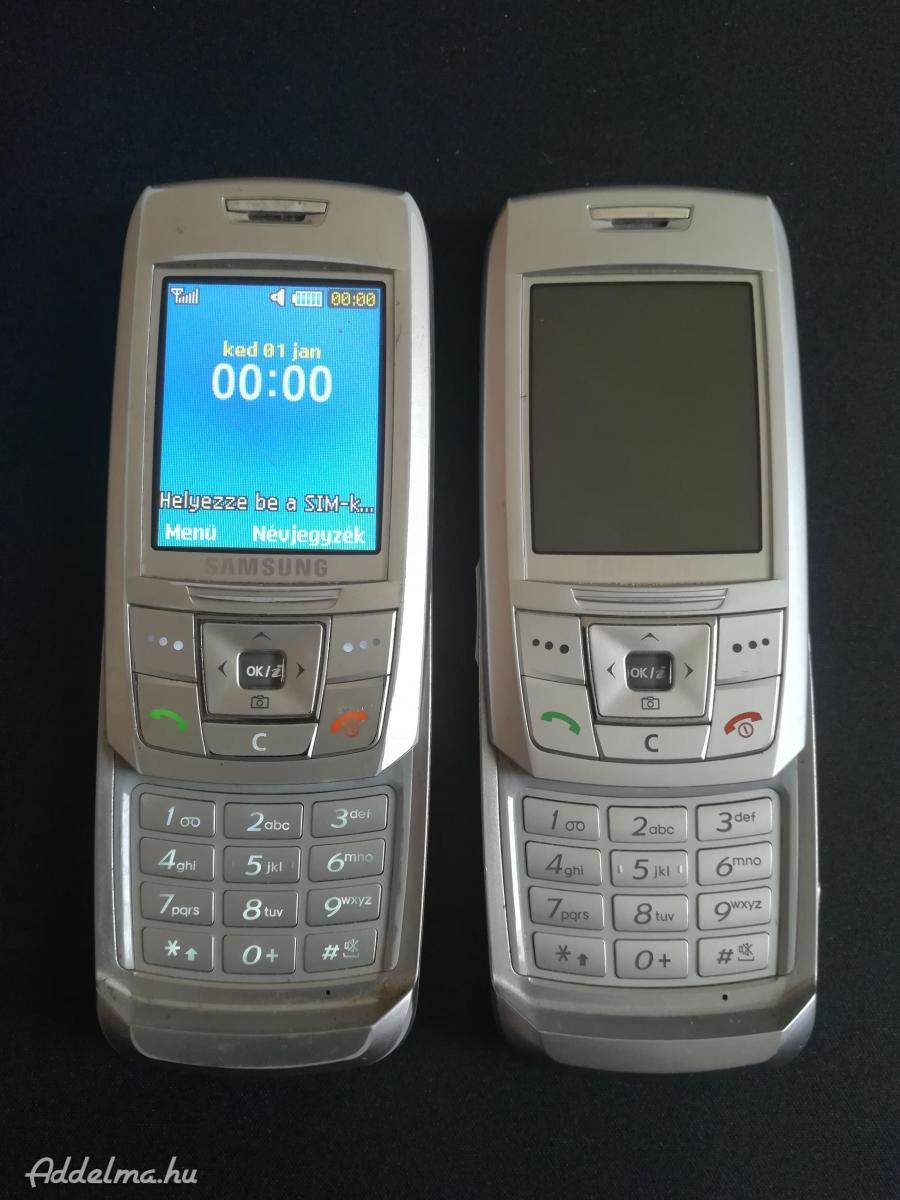 Samsung e250 telefon eladó  