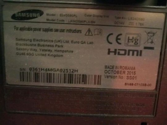 Samsung márkás monitor