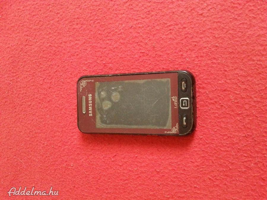 Samsung s5230 telefon eladó , törött kijelző , érintő hiba 