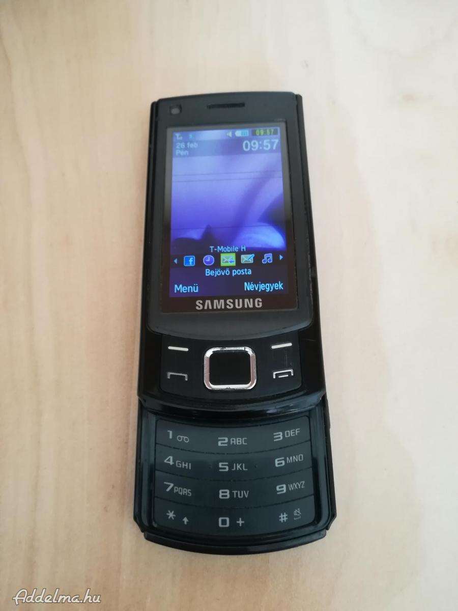  Samsung S7350 mobil eladó Kijelzője csíkos, egyébként jó, 