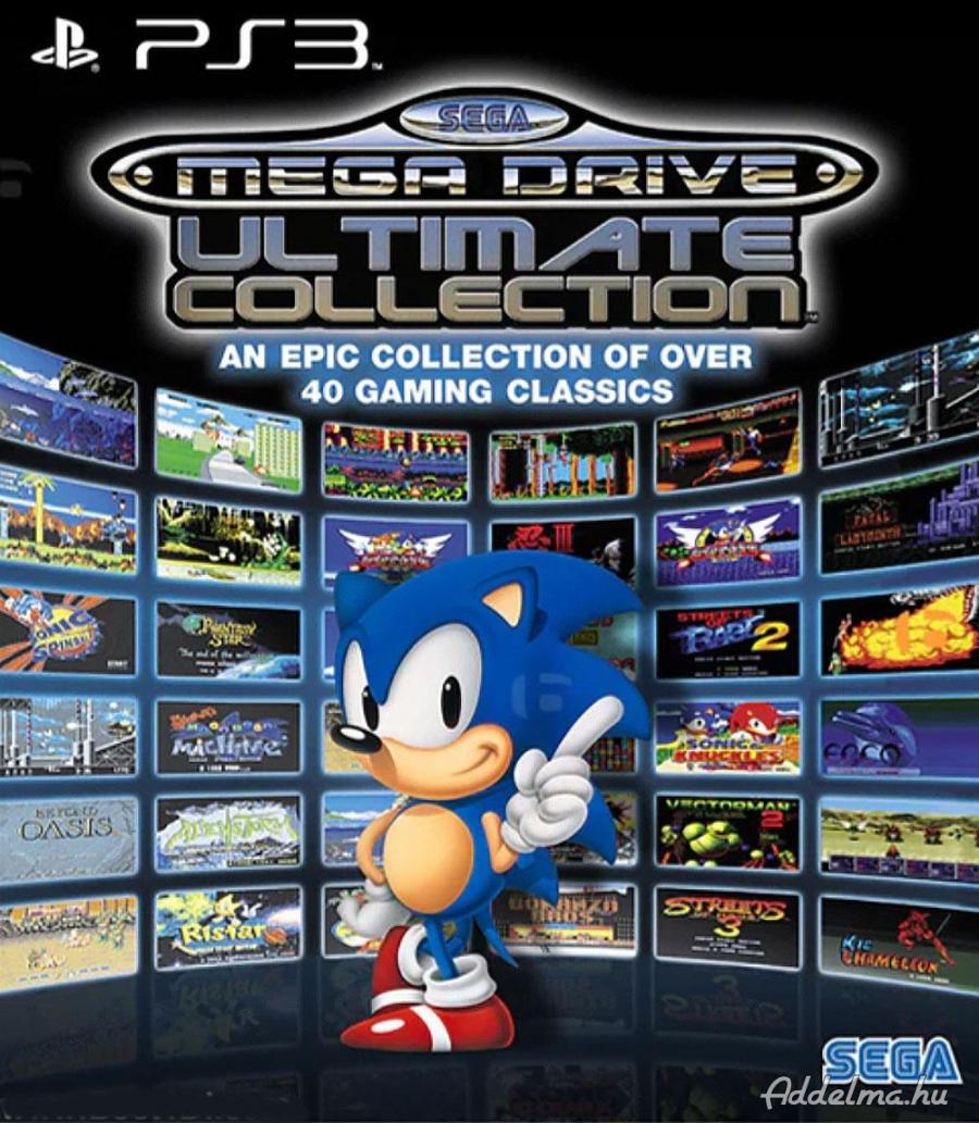 Sega Mega Drive Ultimate Collection Ps3 lemezes játék