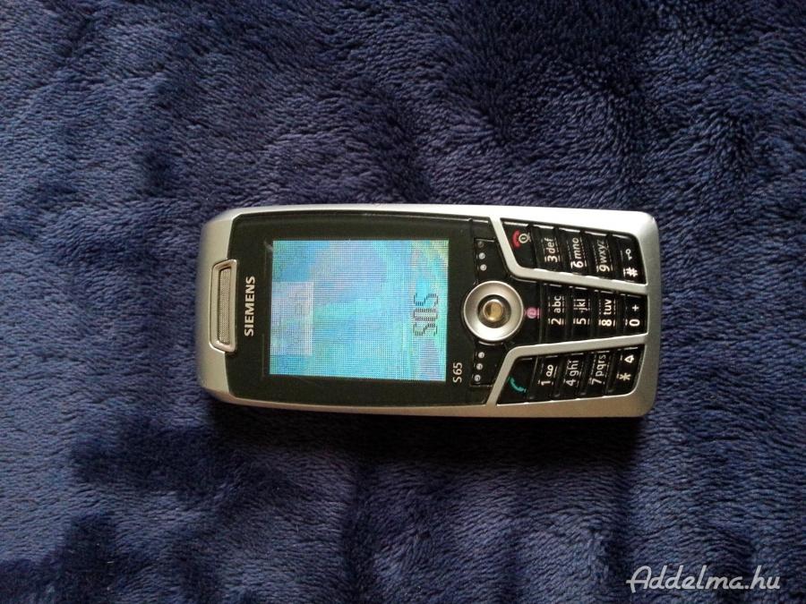 Siemens s65 eladó telefon képet nem ad