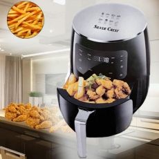 Silver Crest Air Fryer forró levegős sütő 6L – extra nagy, 2400W