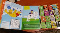 Simpsons-Sportőrület hűtőmágnesek+Legendák-pöttyös kártyák