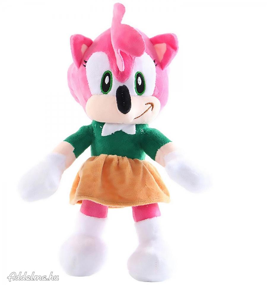 Sonic a sündisznó - Amy Rose plüss 20 cm