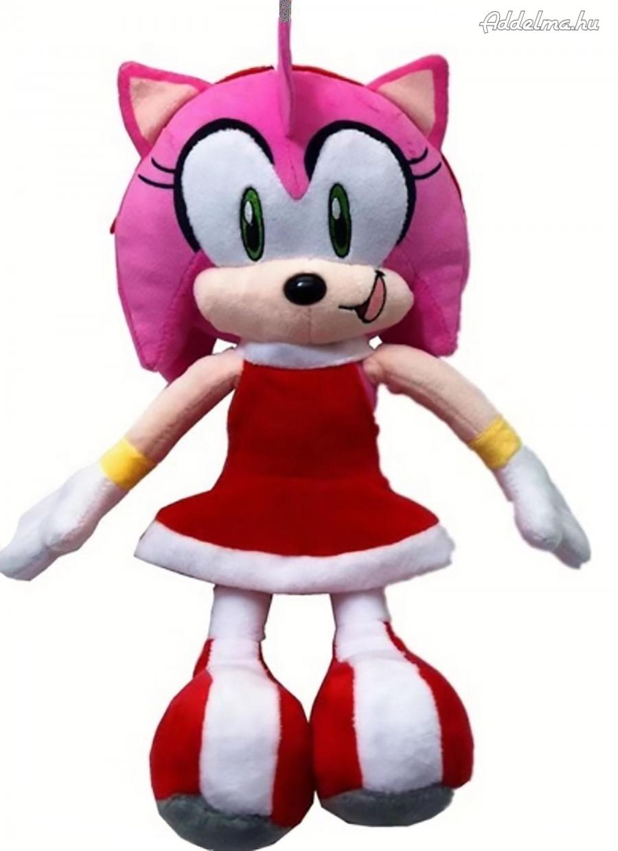 Sonic a sündisznó - Amy Rose plüss 30 cm