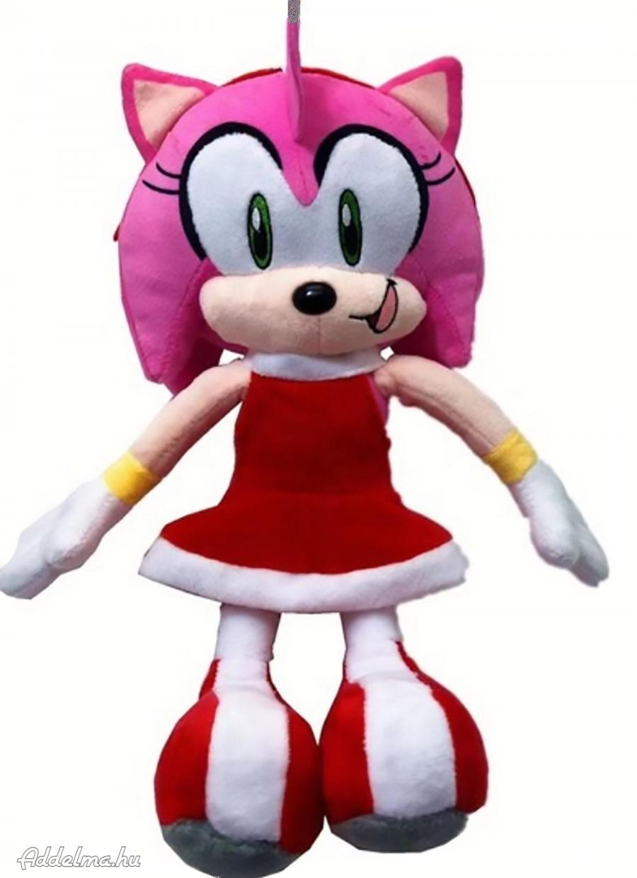 Sonic a sündisznó - Amy Rose plüss 30 cm