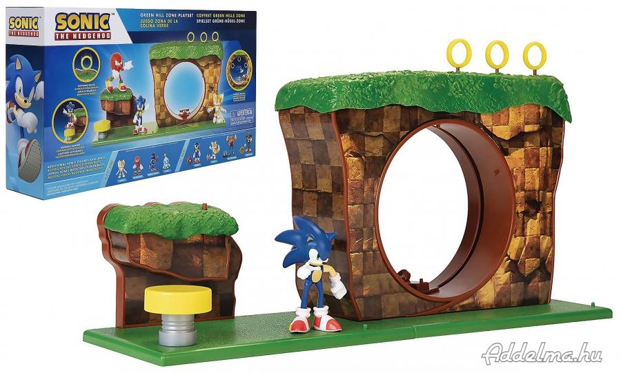 Sonic a sündisznó Green hill zone pálya játék szett SEGA JAKKS