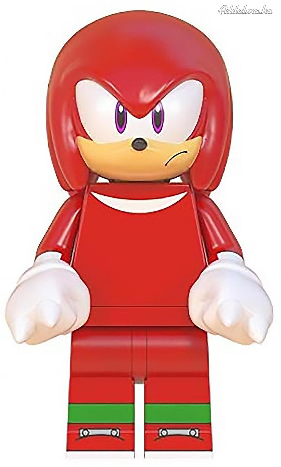 Sonic a sündisznó - Piros Knuckles mini figura