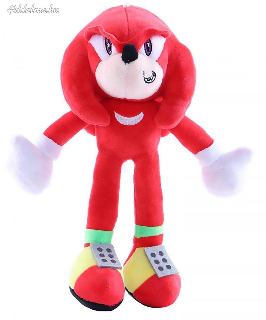 Sonic a sündisznó - Piros Knuckles plüss 20 cm