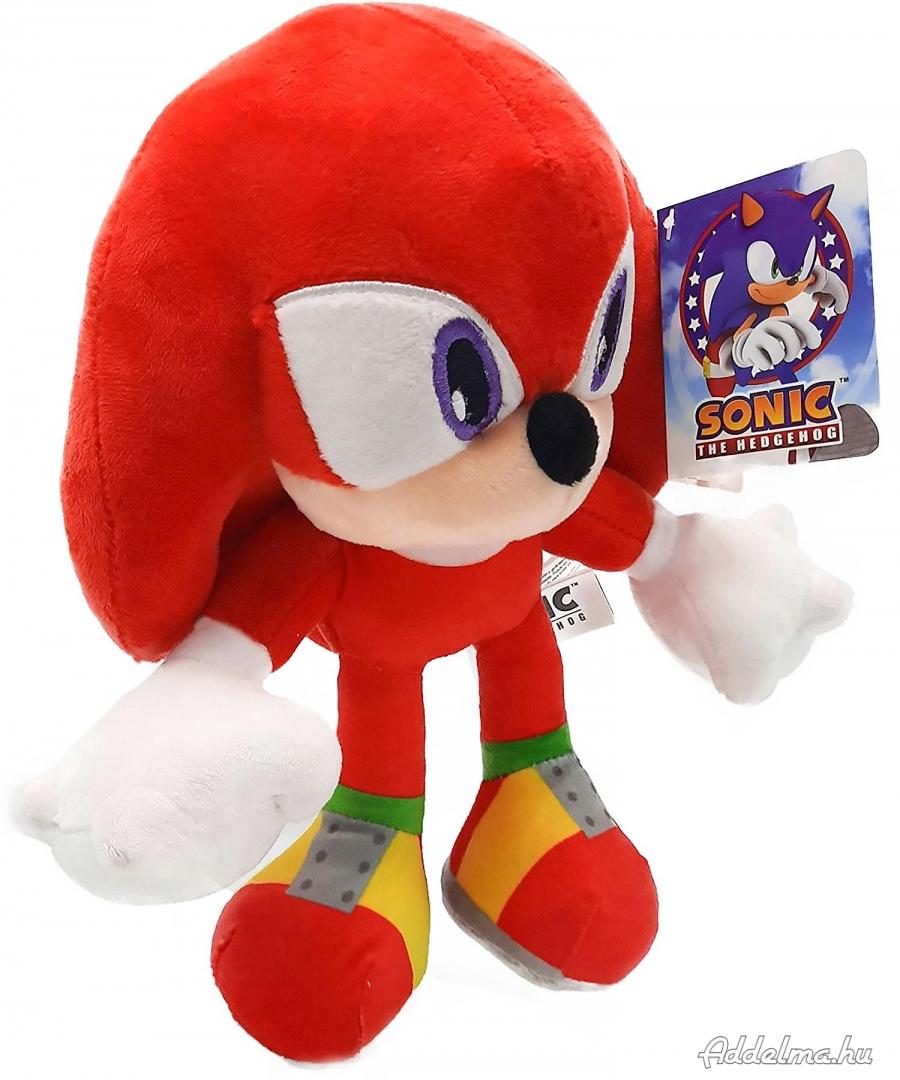 Sonic a sündisznó - Piros Knuckles plüss 29 cm SEGA SNIC