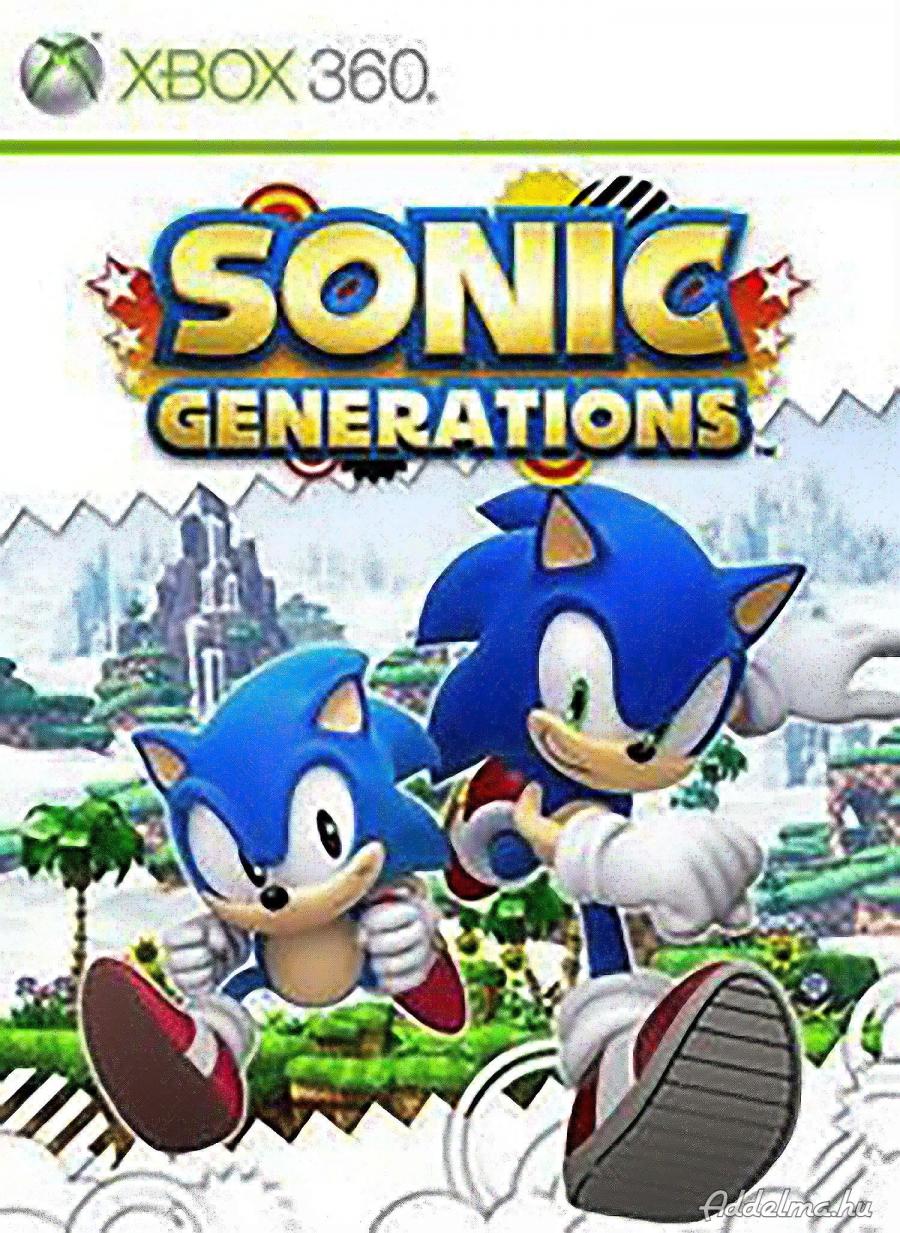 Sonic Generations Xbox 360 lemezes játék