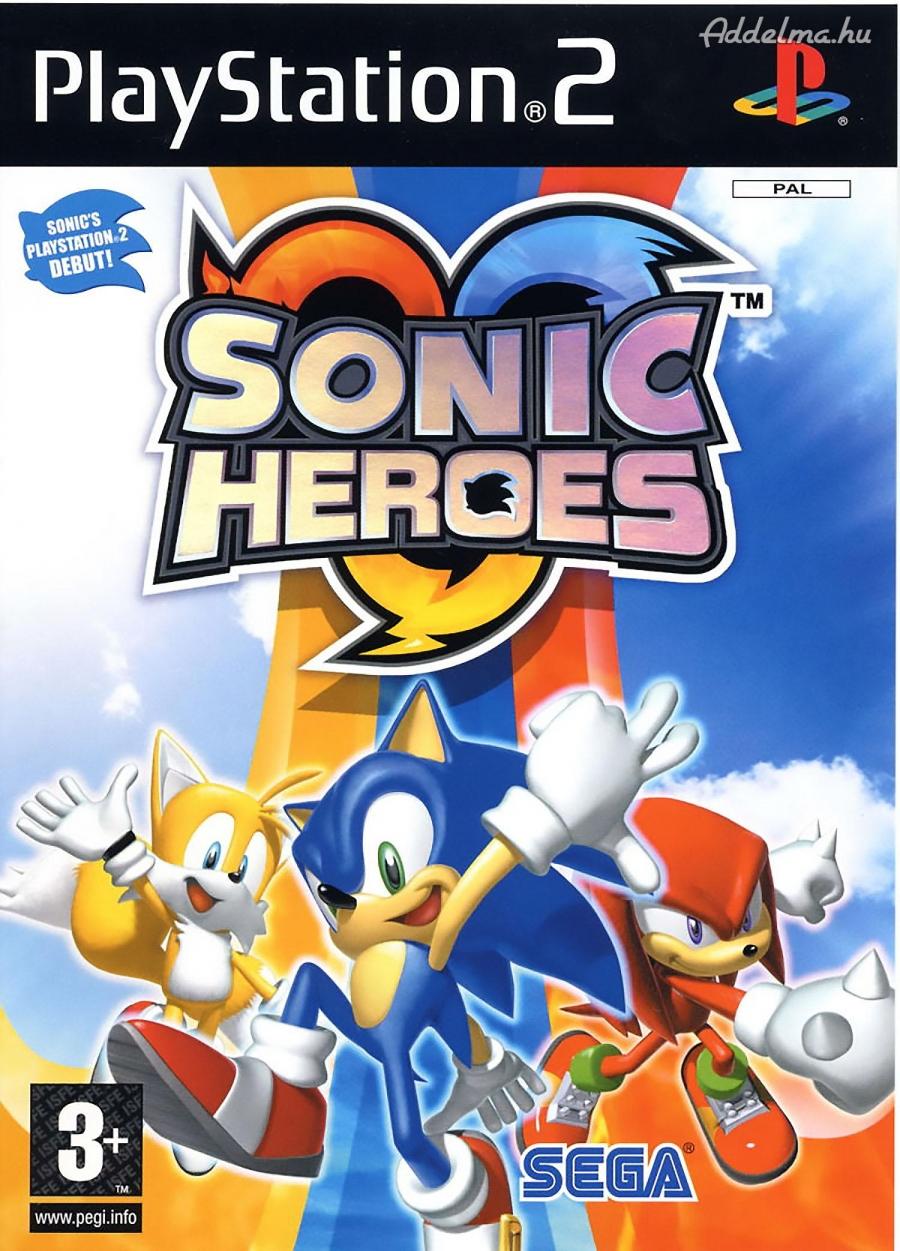 Sonic Heroes Ps2 játék PAL